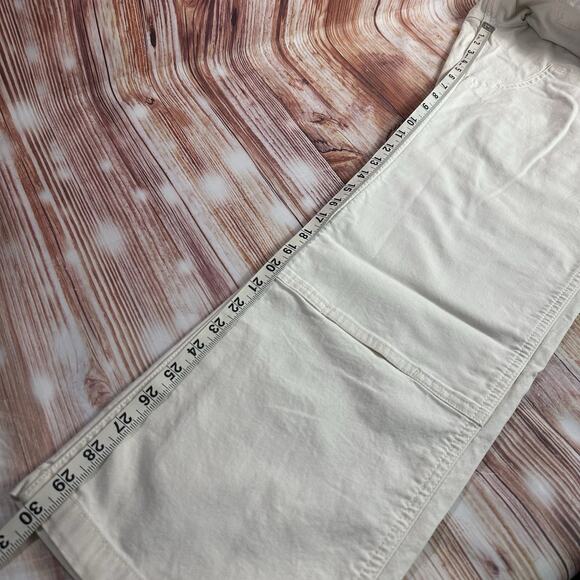 Carhartt LOOSE FIT Size Small 4-6 Canvas Denim Jean Overalls Bibs Pants Knee Pad - Picture 9 of 11